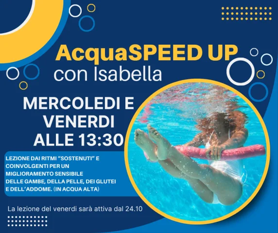 ACQUASPEED UP OSABELLA IL VENERDI